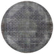 Ahgly Company Indoor Round Mid-Century Modern Area Rugs, 8' Round