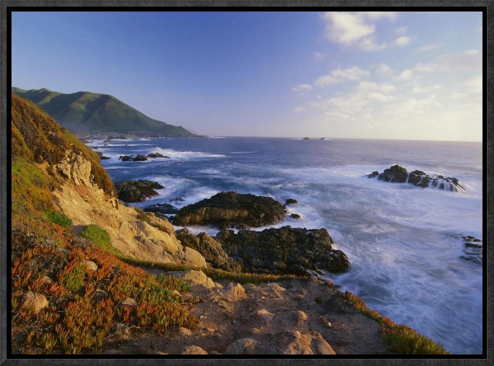 Coastline, Big Sur, Garrapata State Beach, California, 16"x12"