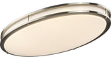 Abide 5-CCT LED Brushed Nickel 32.28" XL Flush Mount Light