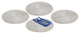 Whitewash Charger, Set of 4