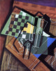 Juan Gris The Checkerboard, 20"x25" Wall Decal