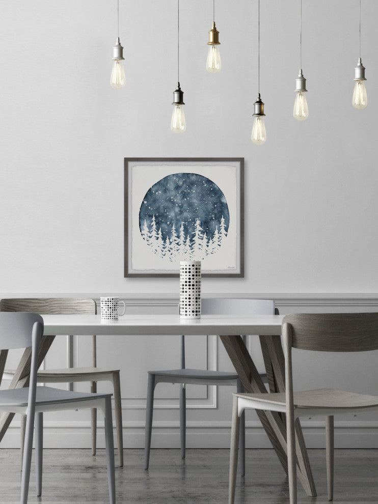 "The Color of Winter" Framed Painting Print, 12x12