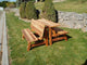 Convertible Table and Bench Set, Cedar Tone
