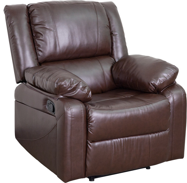 Harmony Series Brown Leather Recliner