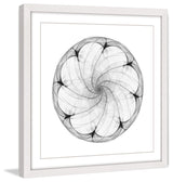 "Flower Contained" Framed Art Print