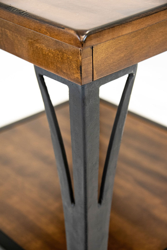 The District 24" Wide End Table, Copper