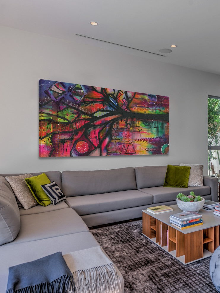Marmont Hill, "In the Trees" by Sloane Kady Print on Wrapped Canvas, 36x18