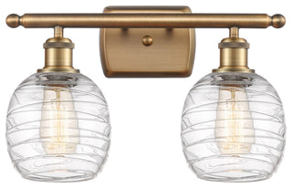 Innovations 516-2W-BB-G1013-LED 2-Light Bath Vanity Light, Brushed Brass