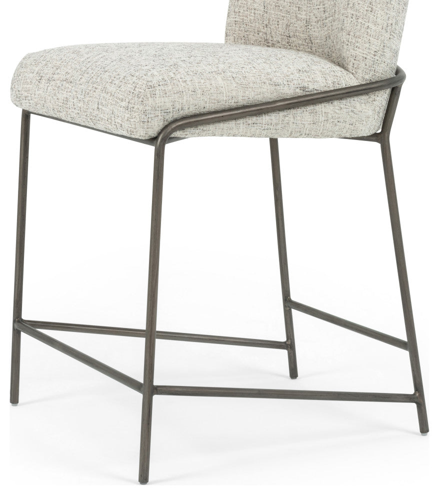 Astrud Counter Stool-Lyon Pewter