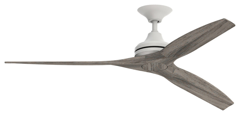 Fanimation Spitfire Ceiling 60" Fan, Weathered Wood Blades