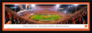 Clemson Tigers Football (50 Yd) - Select Frame