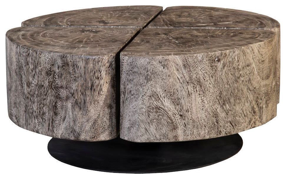 Core Coffee Table, Gray Stone