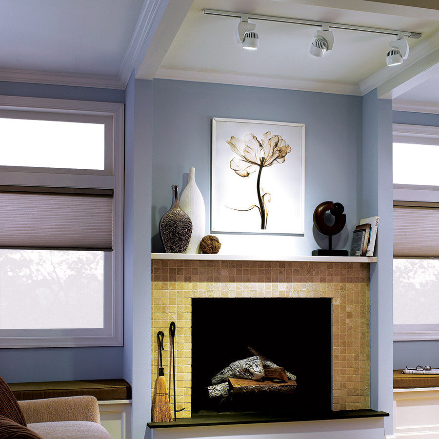 WAC Lighting HT8 96" Track for H-Track Systems - Brushed Nickel