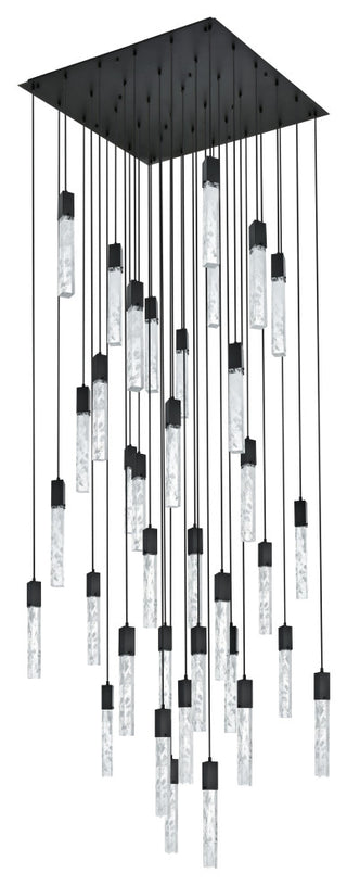 Home Living 42" Chandelier, Black