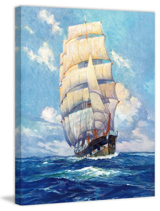 "Lots of Sails" Painting Print on Wrapped Canvas