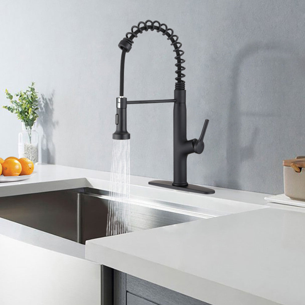 Kitchen faucet With pull-out nozzle