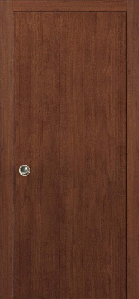 Sliding Pocket Door 28 x 80 & Hardware Frames | Planum 0010 Walnut Modena