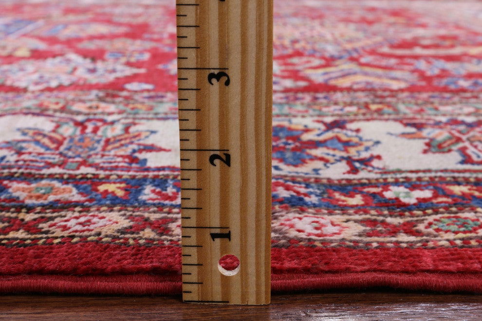 4' 10" X 6' 10" Super Kazak Handmade Wool Rug Q7695