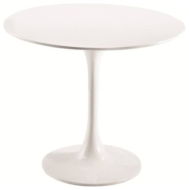 Modern Classics Flower End Side Table, White