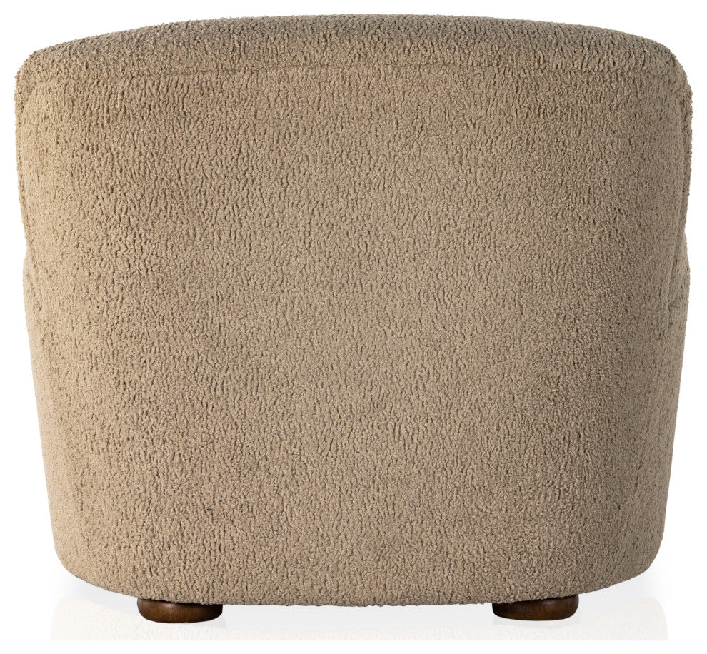 Kadon Chaise Lounge-Sheepskin Camel