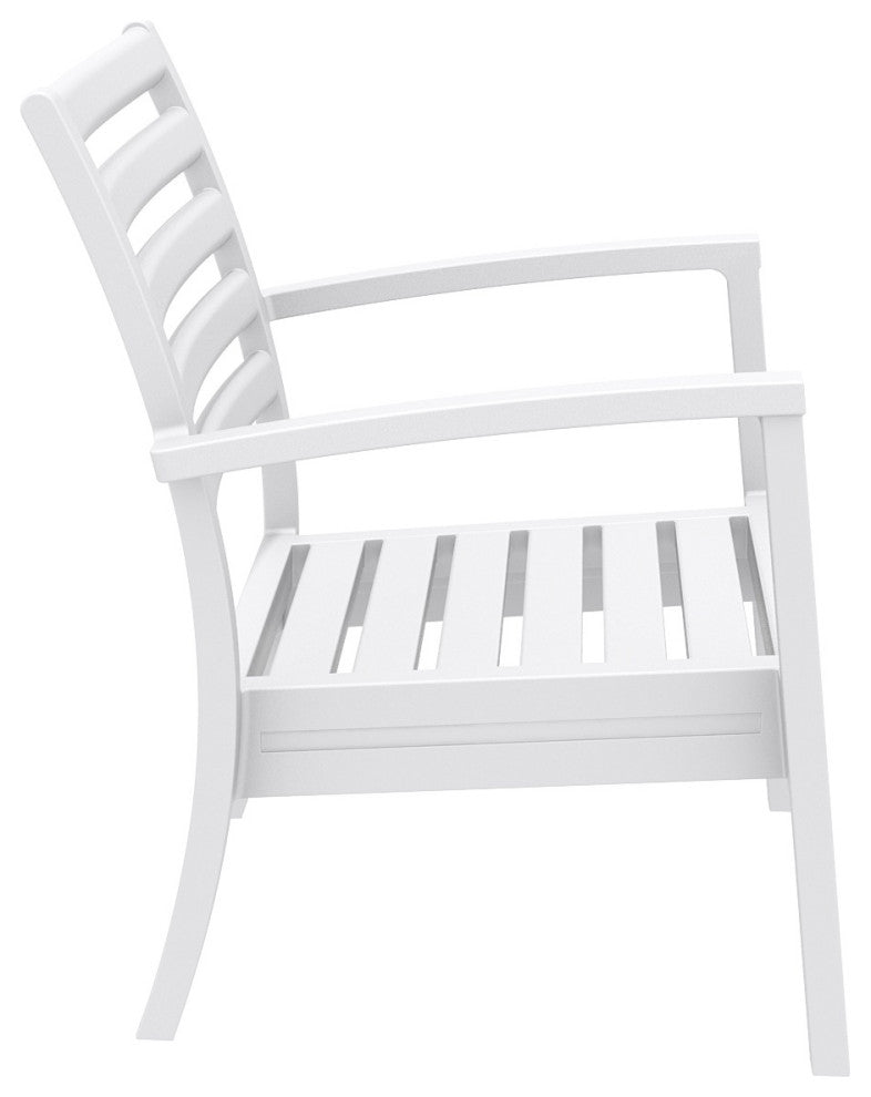 Compamia Artemis Club Armchair, Set of 2, White