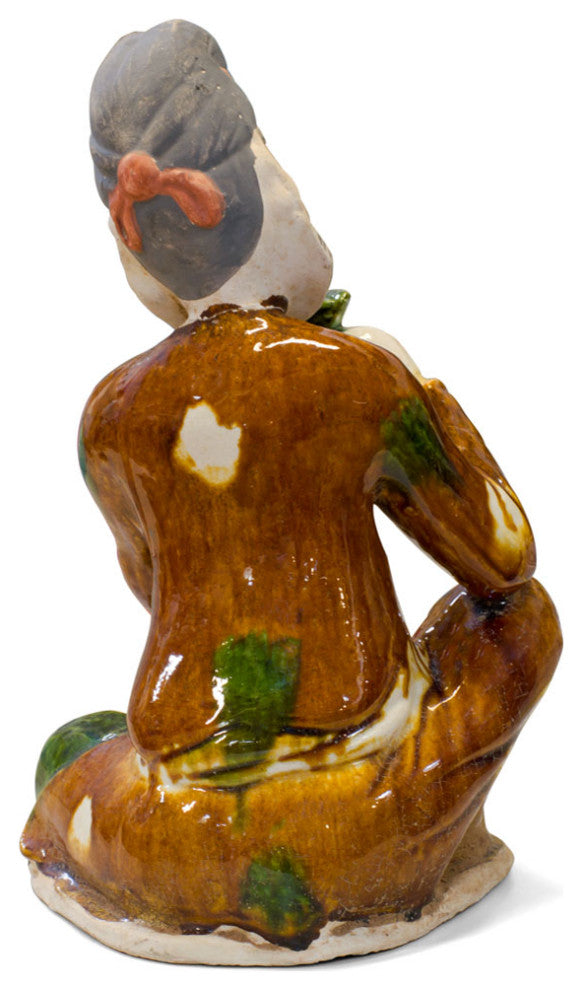 Tang Tri-Color Statue