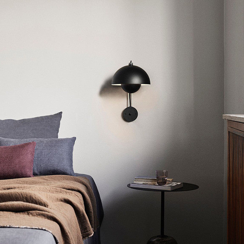 Creative Wall Lamp in Nordic Style for Living Room, Hall, Corridor, Black