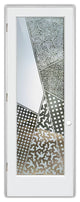 Interior Prehung Door or Interior Slab Door - Matrix Angles - Primed - 24" x...
