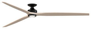 Fanimation Spitfire DC-KIT-96-LK-F Spitfire DC 96" 3 Blade Indoor - Black /