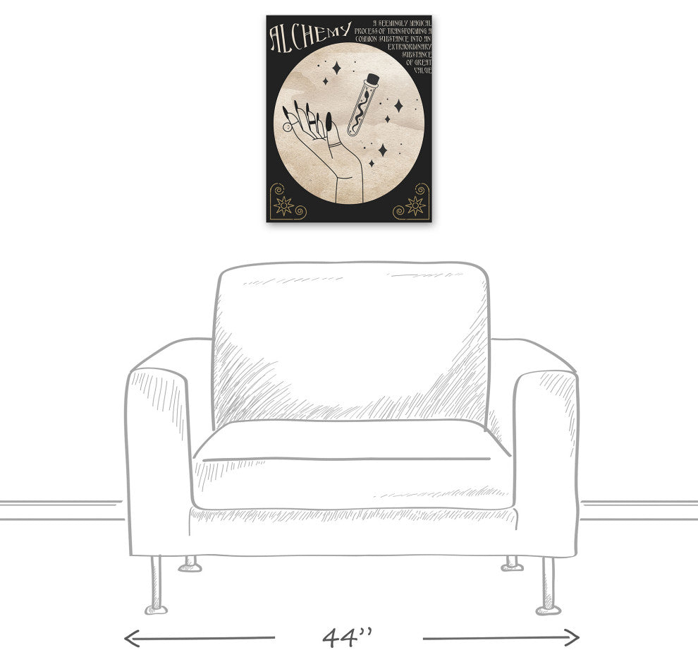 Alchemy Hand Potion 8 16"x20" Canvas Wall Art