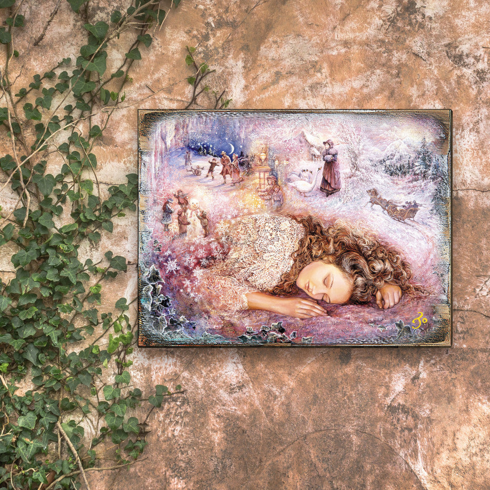Winter Dream Wall and Table Top Wooden Decor, 48x36
