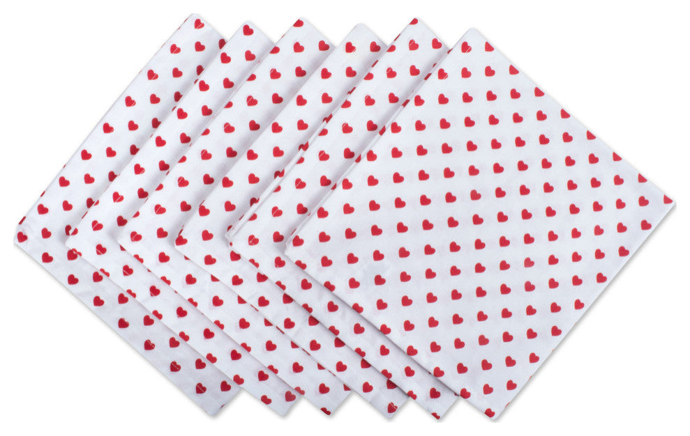 Lil Hearts Na-Packin, Set Of 6