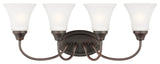 Holman 4-Light Wall / Bath, Bronze