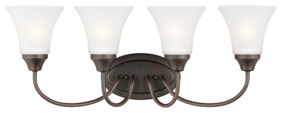 Holman 4-Light Wall / Bath, Bronze