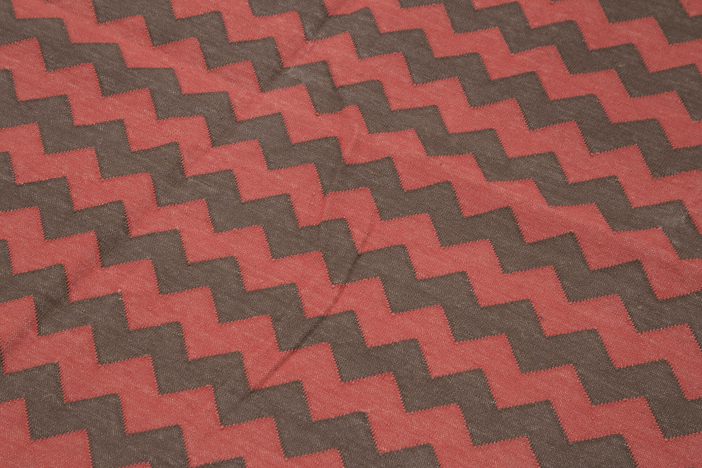 Rug N Carpet - Handmade Wool 6' 0'' x 8' 11'' Flatweave Dhurrie Kilim Rug