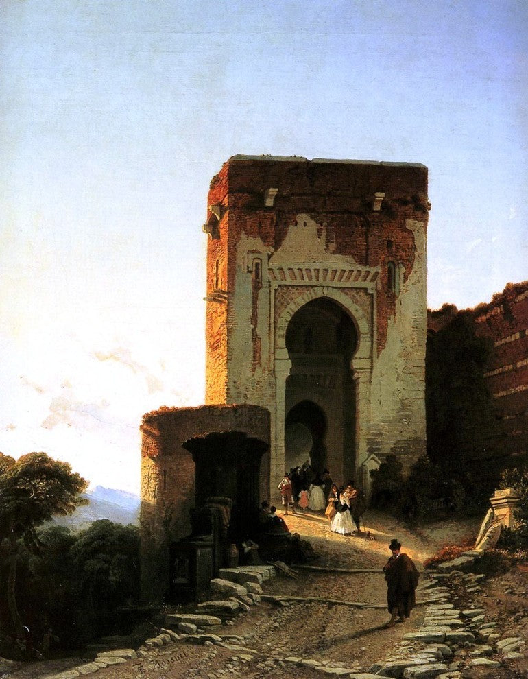 Francois Antoine Bossuet Porte de Justice Alhammbra Granada Wall Decal