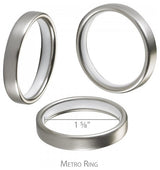 Muskoka with Rings, Antique Silver, 120''