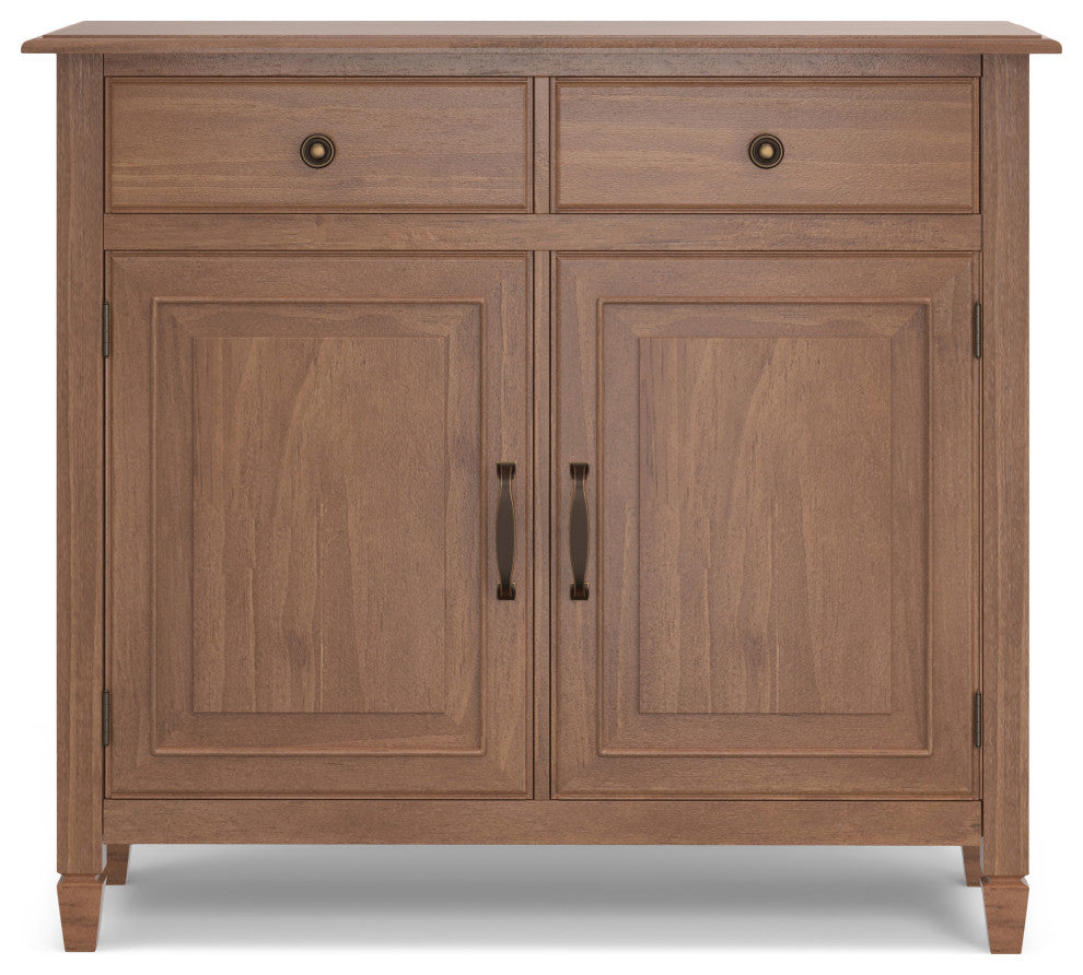Connaught Entryway Storage Cabinet, Medium Saddle Brown