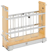 Wood Bakeware Pull Out Organizer With Soft Close, 6"