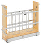 Wood Bakeware Pull Out Organizer With Soft Close, 6"