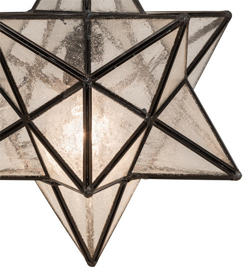 Meyda Lighting 196886 12" Wide Moravian Star Pendant
