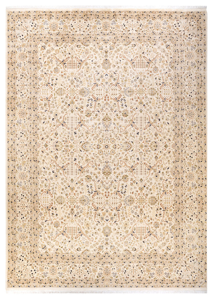 Mogul, One-of-a-Kind Hand-Knotted Area Rug Ivory, 9'3"x12'5"