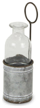 Single Slot Galvanized Metal Jar Holder