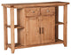 Alpine Furniture Aspen Wood Dining Server in Antique Natural (Brown)
