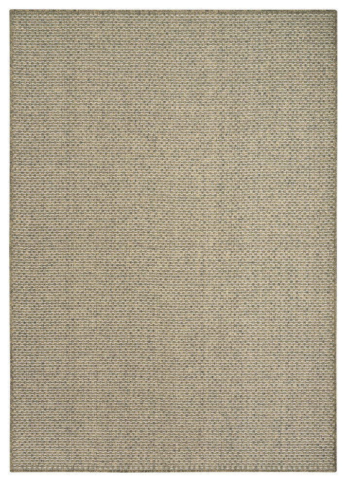Nourison Tulum 5'3" x 7' Olive Outdoor Rug