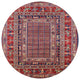 Ahgly Company Indoor Round Mid-Century Modern Area Rugs, 7' Round