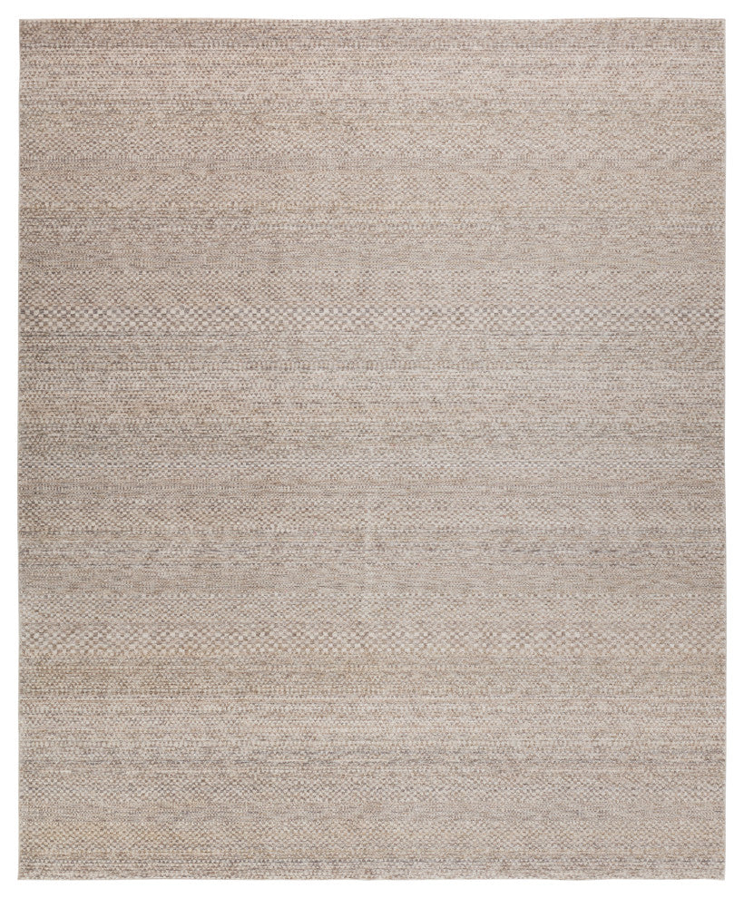 Jaipur Living Kiran ICT02 Solid Gray Area Rug, 7'9"x9'9"