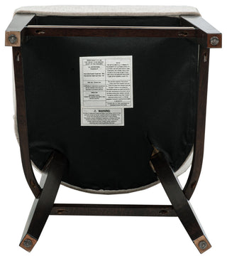 Manhattan Comfort Beever Counter Stool, Taupe, Single