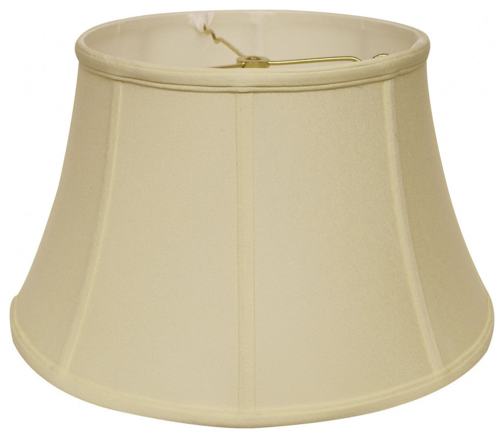 15" Ivory Drum No Slub Lampshade