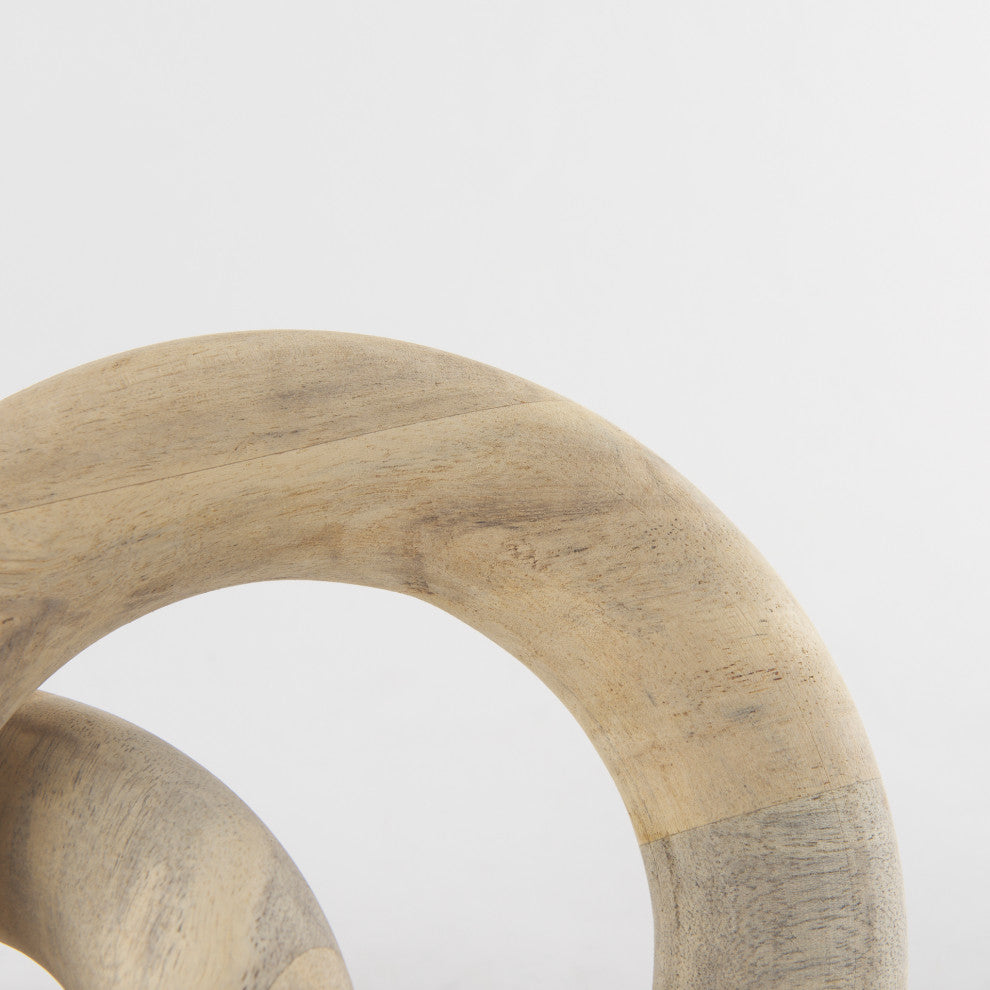 Alize Solid Wood Chain Link Decorative Object